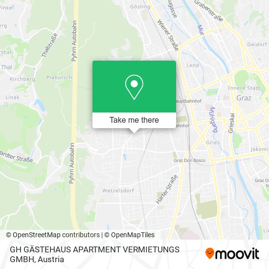 GH GÄSTEHAUS APARTMENT VERMIETUNGS GMBH map