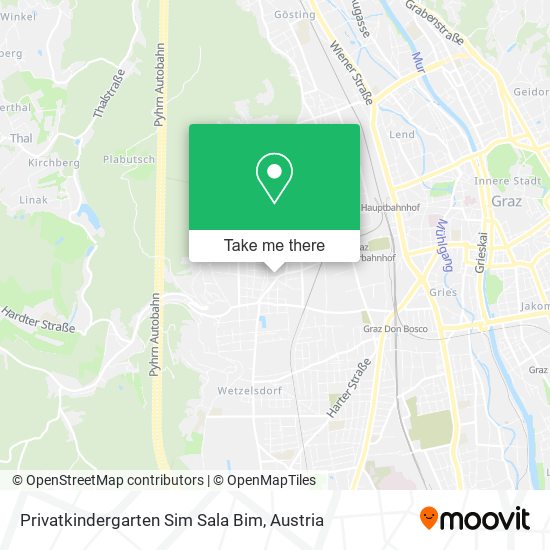 Privatkindergarten Sim Sala Bim map