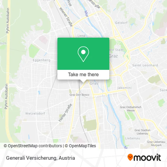 Generali Versicherung map