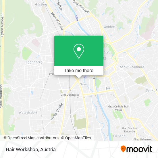 Hair Workshop map