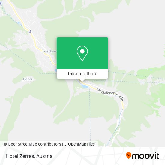 Hotel Zerres map