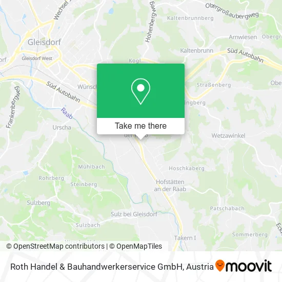 Roth Handel & Bauhandwerkerservice GmbH map