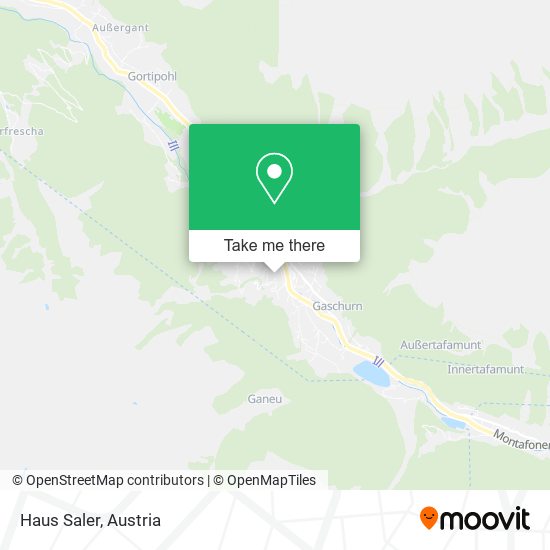 Haus Saler map