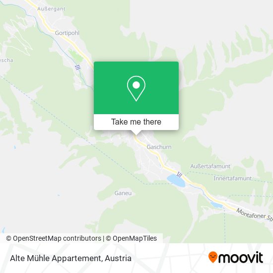 Alte Mühle Appartement map
