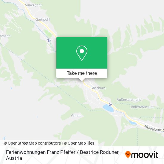 Ferienwohnungen Franz Pfeifer / Beatrice Roduner map