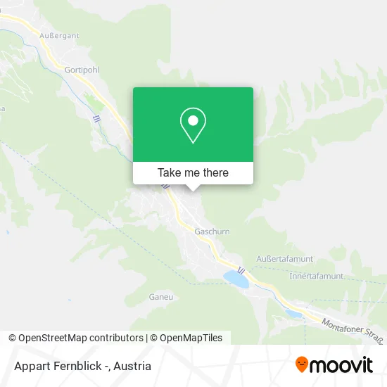 Appart Fernblick - map