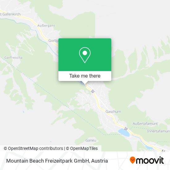 Mountain Beach Freizeitpark GmbH map
