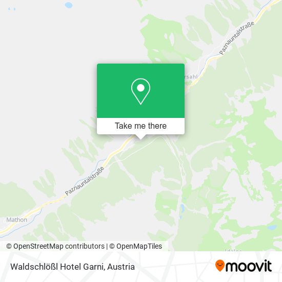 Waldschlößl Hotel Garni map
