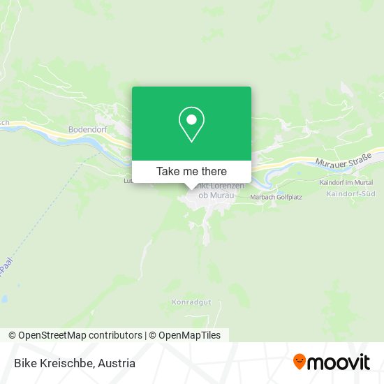 Bike Kreischbe map