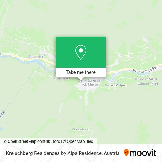 Kreischberg Residences by Alps Residence map