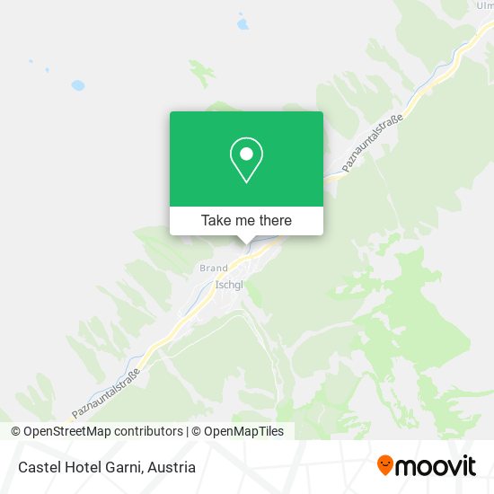 Castel Hotel Garni map