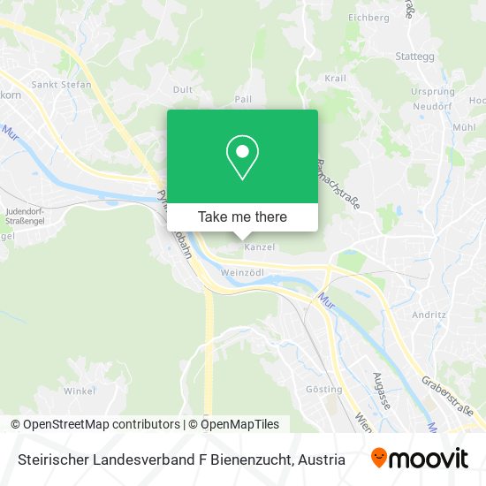 Steirischer Landesverband F Bienenzucht map