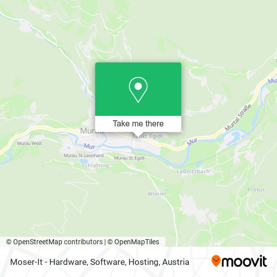 Moser-It - Hardware, Software, Hosting map