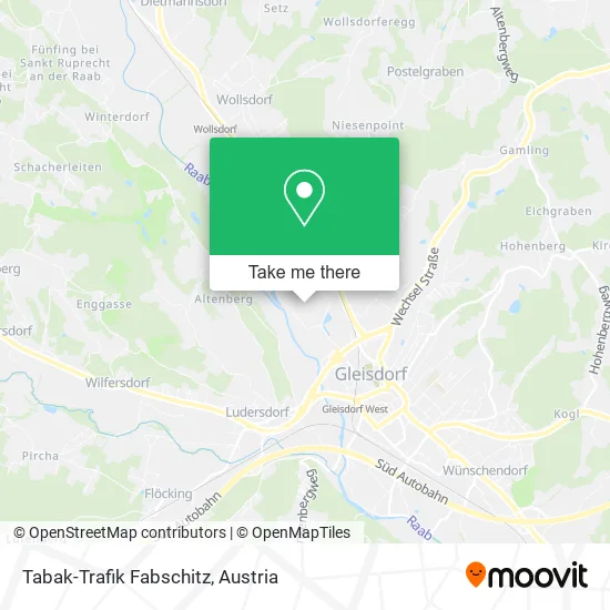 Tabak-Trafik Fabschitz map