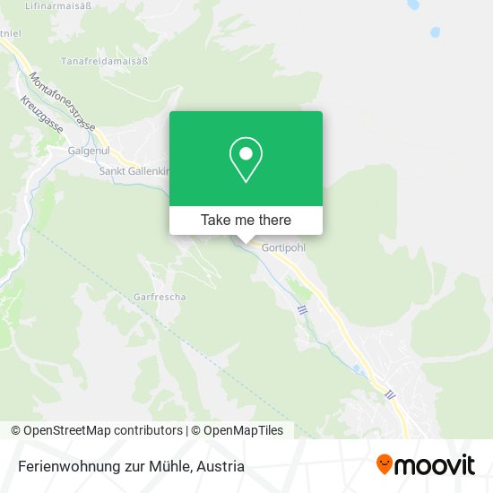 Ferienwohnung zur Mühle map