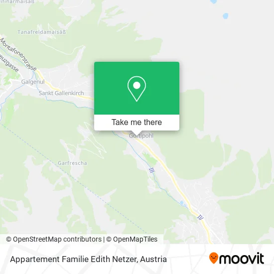 Appartement Familie Edith Netzer map