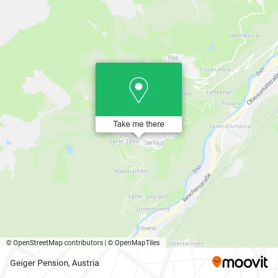 Geiger Pension map