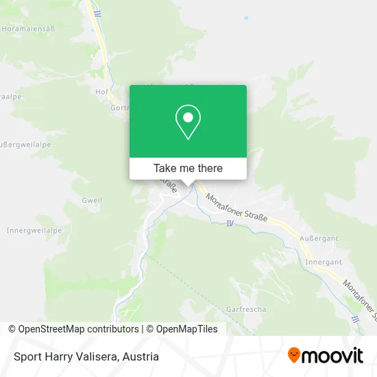 Sport Harry Valisera map