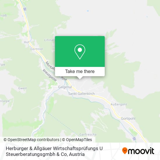 Herburger & Allgäuer Wirtschaftsprüfungs U Steuerberatungsgmbh & Co map
