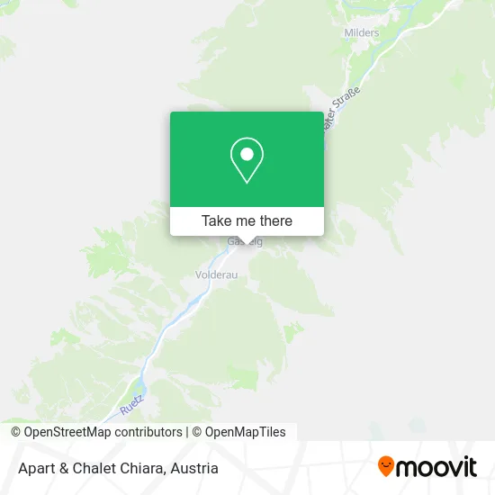 Apart & Chalet Chiara map