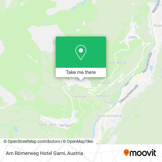 Am Römerweg Hotel Garni map