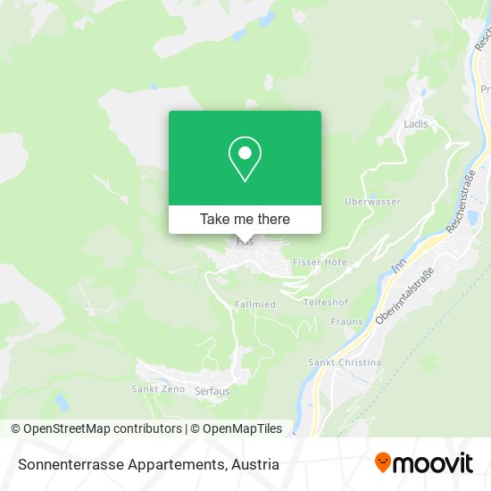 Sonnenterrasse Appartements map