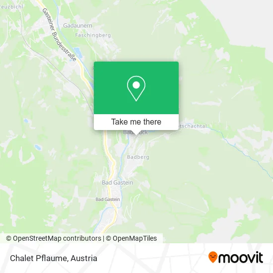 Chalet Pflaume map