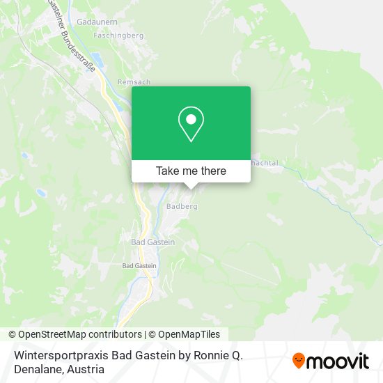 Wintersportpraxis Bad Gastein by Ronnie Q. Denalane map
