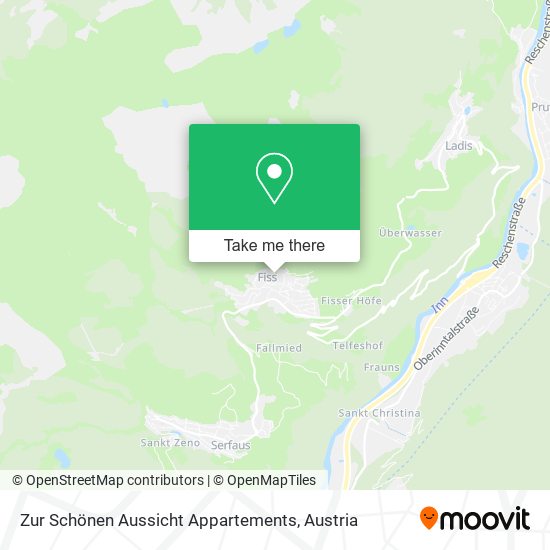 Zur Schönen Aussicht Appartements map