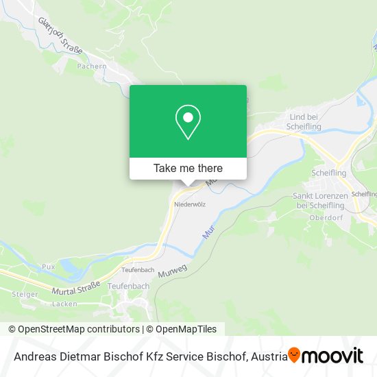 Andreas Dietmar Bischof Kfz Service Bischof map