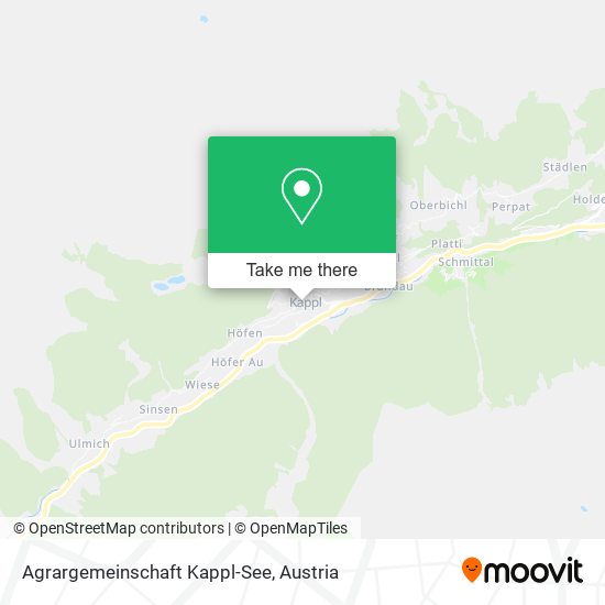 Agrargemeinschaft Kappl-See map