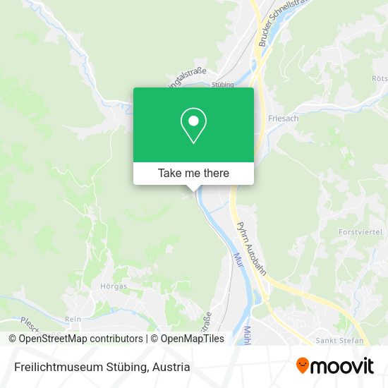 Freilichtmuseum Stübing map
