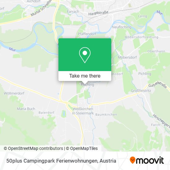 50plus Campingpark Ferienwohnungen map
