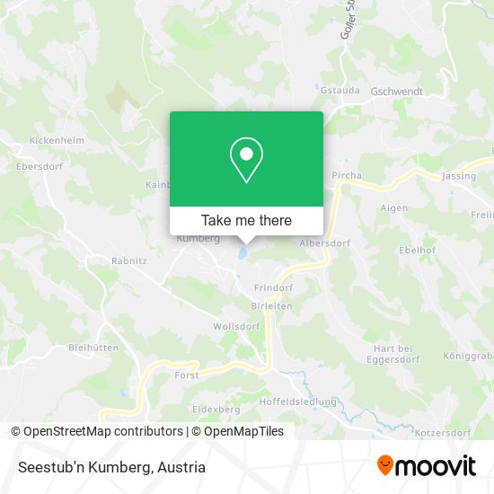 Seestub'n Kumberg map
