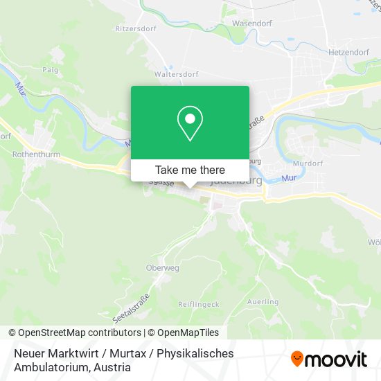 Neuer Marktwirt / Murtax / Physikalisches Ambulatorium map