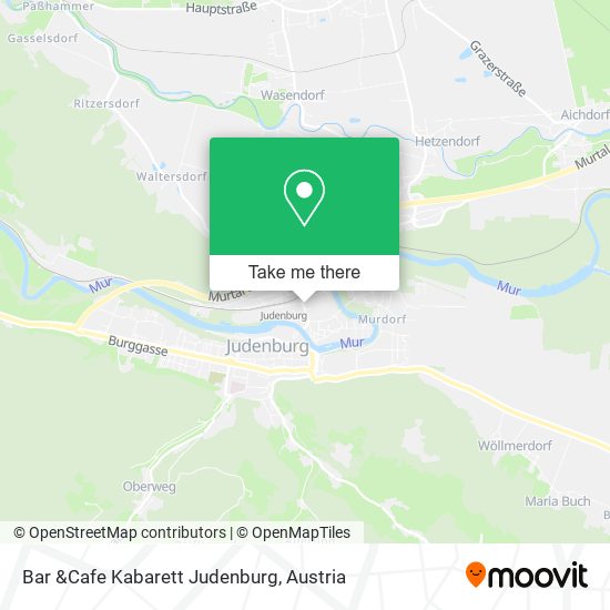 Bar &Cafe Kabarett Judenburg map