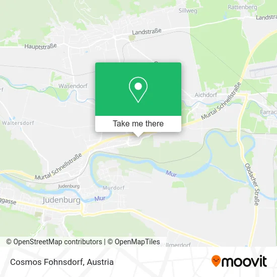 Cosmos Fohnsdorf map