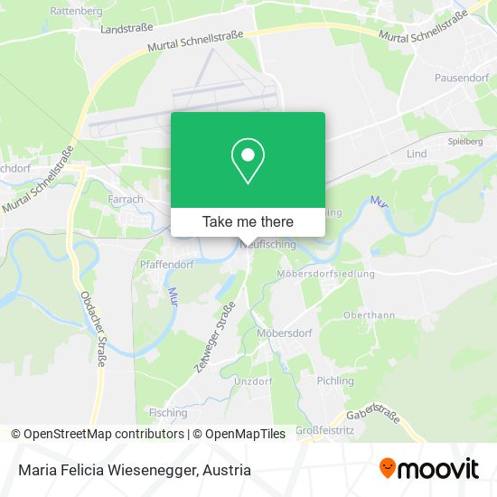 Maria Felicia Wiesenegger map