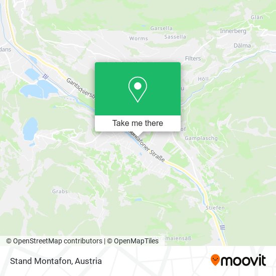 Stand Montafon map