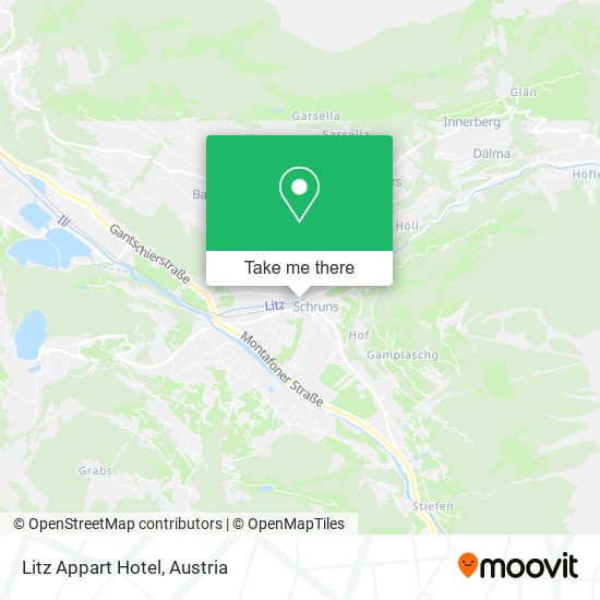 Litz Appart Hotel map