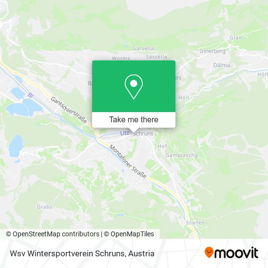 Wsv Wintersportverein Schruns map