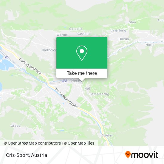 Cris-Sport map