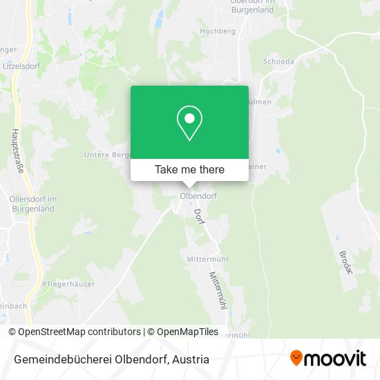 Gemeindebücherei Olbendorf map