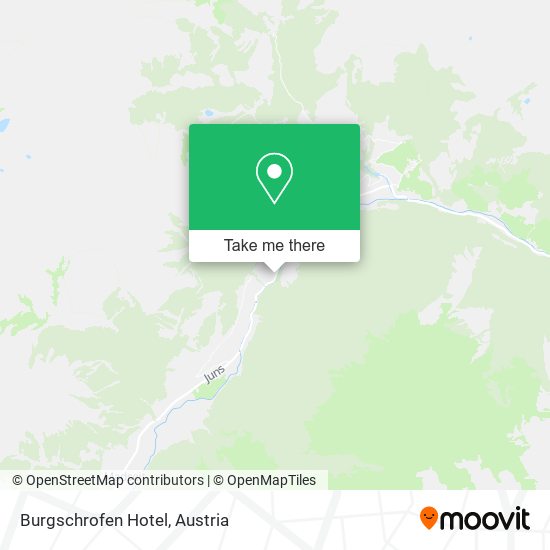 Burgschrofen Hotel map