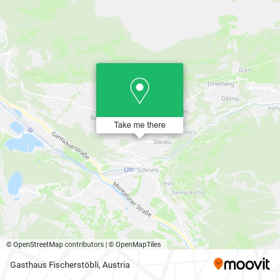Gasthaus Fischerstöbli map