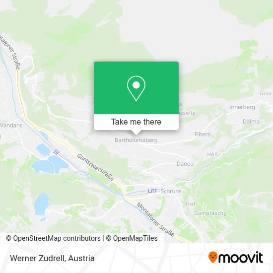 Werner Zudrell map
