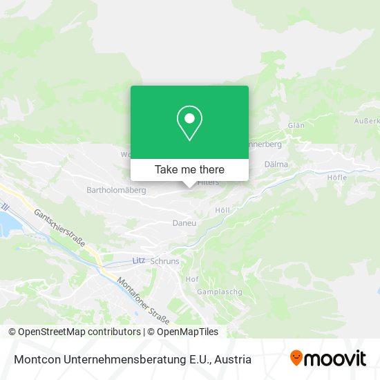 Montcon Unternehmensberatung E.U. map
