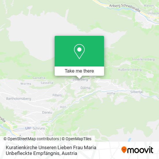 Kuratienkirche Unseren Lieben Frau Maria Unbefleckte Empfängnis map