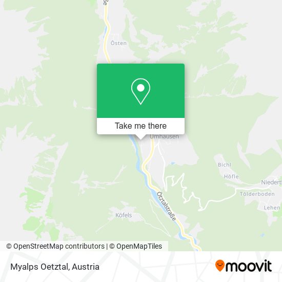 Myalps Oetztal map