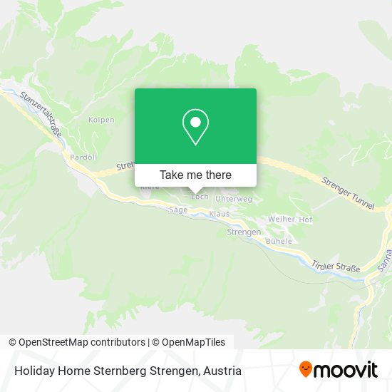Holiday Home Sternberg Strengen map